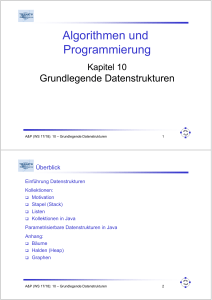 Algorithmen und Programmierung