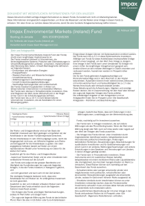 Impax Environmental Markets (Ireland) Fund