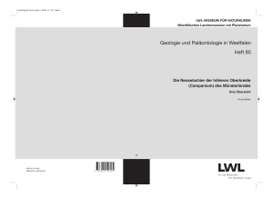 Geologie und Paläontologie in Westfalen