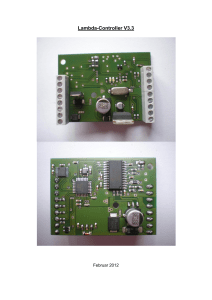 Lambda-Controller V3.3 - breitband