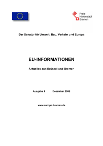 2008 Ausgabe 8  - Die Bevollmächtigte beim Bund