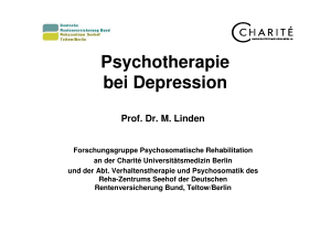 Pt bei Depression