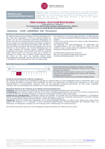 KIID of `Oddo Compass - Euro Credit Short Duration CI