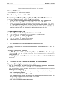 gebrauchsinformation: information für den anwender