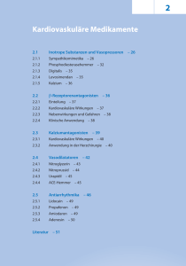 Kardiovaskuläre Medikamente