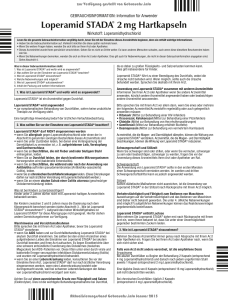 Loperamid STADA® 2 mg Hartkapseln - Shop