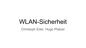 WLAN-Sicherheit