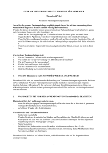 Thrombocid Salbe