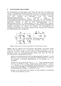 6 Zwei-Transistor Sperrwandler