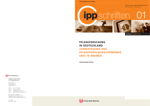 Pflegeforschung in Deutschland:Jahrestagung der