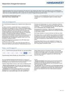 Key Investor Document - 4Q-EUROPEAN OPPORTUNITIES EUR (R