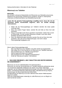Ribomunyl uno Tabletten