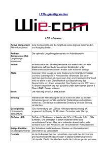 LEDs günstig kaufen
