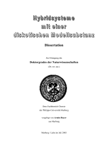 Dissertation - Deutsche Digitale Bibliothek