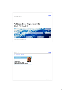 ZKI Cloud Präsentation