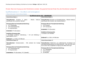 Qualfikationphase 2 – Grundkurs und - Silverberg