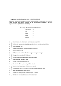 231 TEST: Fragebogen zum Mini-Skript (aus KÄLIN