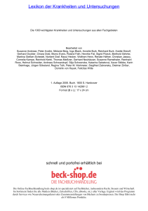 Lexikon der Krankheiten und Untersuchungen - Beck-Shop
