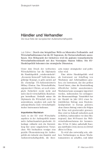 Händler und Verhandler - export