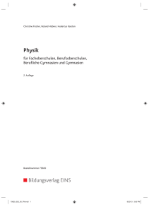 Physik - Schulbuchzentrum Online