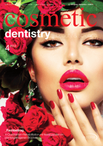 Cosmetic dentistry 04/2013 4-Quadranten