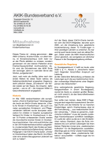 Mitaufnahme AKIK-Bundesverband e.V.