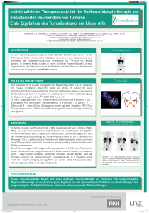 Individualisierter Therapieansatz bei der Radionuklidpeptidtherapie