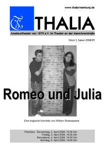 Romeo und Julia - (VB) Thalia von 1879 eV