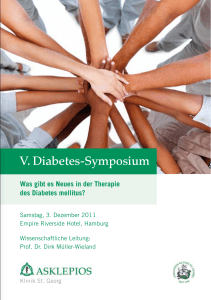 V. Diabetes-Symposium