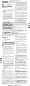 Ofloxacin-ratiopharm® 200 mg Filmtabletten