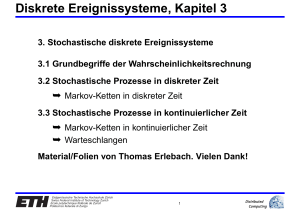 Diskrete Ereignissysteme, Kapitel 3