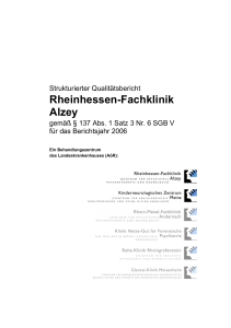 Rheinhessen-Fachklinik Alzey