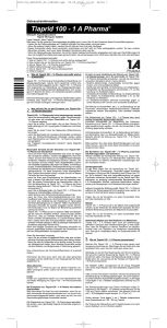 Tiaprid 100 - 1 A Pharma - arzneimittel