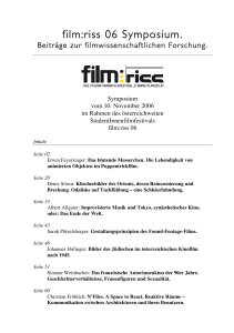 film:riss 06 Symposium.