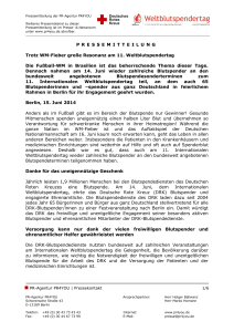 Pressemitteilung der PR-Agentur PR4YOU (www.pr4you.de): Trotz