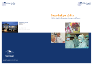 Gesundheit pers&ouml;nlich - R&Ouml;THE Werbeagentur Herford