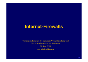 Internet-Firewalls