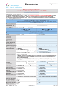 Antrag auf Elterngeld