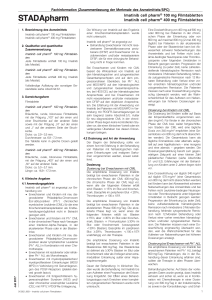 Imatinib cell pharm Filmtabletten - SRZ