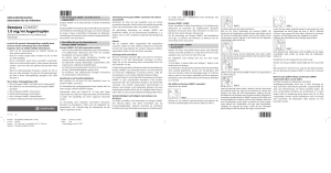 Dexapos COMOD® 1,0 mg/ml Augentropfen - medikamente
