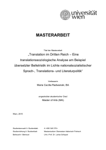 masterarbeit - E-Theses