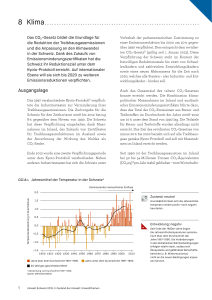 Umwelt Schweiz 2015 - II - 8. Klima
