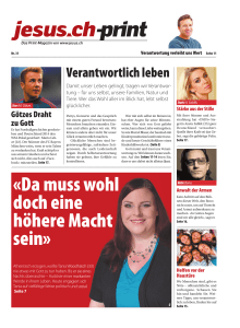 Jesus.ch-Print Nr. 31