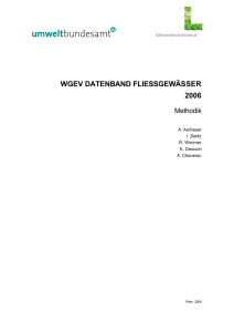 wgev datenband fliessgewässer 2006