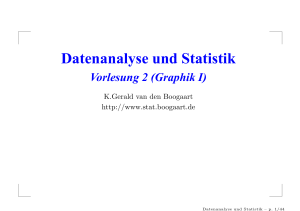 Datenanalyse und Statistik - K. Gerald van den Boogaart