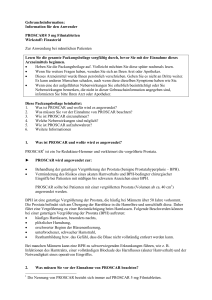 Gebrauchsinformation: Information für den