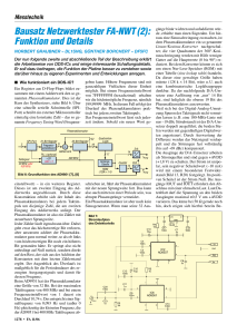 Bausatz Netzwerktester FA-NWT (2): Funktion und Details