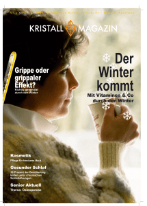 Der Winter kommt - Kristall