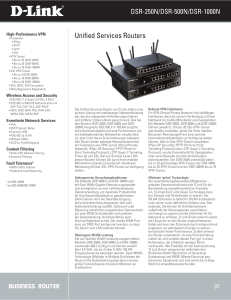 Unified Services Routers