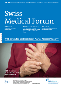 Swiss Medical Forum